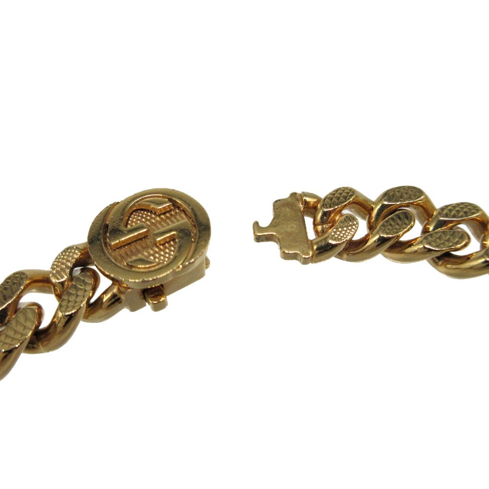 美品 インターロッキングG 675766 ネックレス メタル/メタル ゴールド 1105【中古】 ユニセックス 美品 インターロッキングG 675766 ネックレス メタル/メタル ゴールド 1105【中古】 ユニセックス