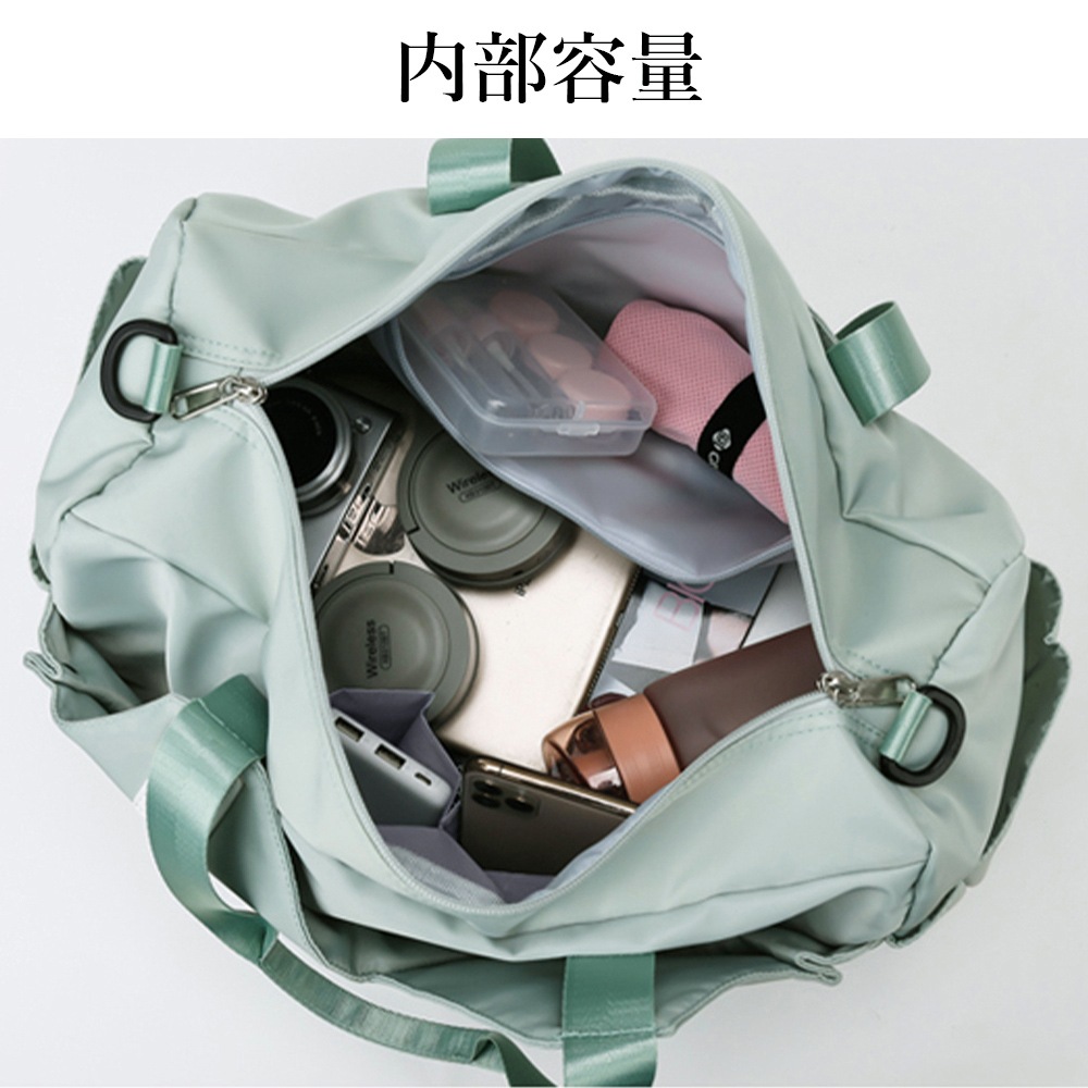 国内即納 ボストンバッグレディース大容量旅行カバン 21BAOBAO-014