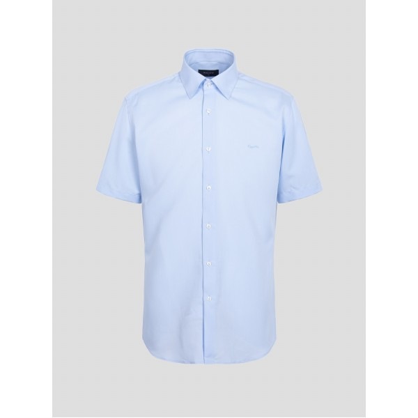 (Logadis) アイスフォールドビーソリッドレギュラーフィット半袖シャツ-スカイブルー (MA4465RR3Q) (Logadis) アイスフォールドビーソリッドレギュラーフィット半袖シャツ-スカイブルー (MA4465RR3Q)