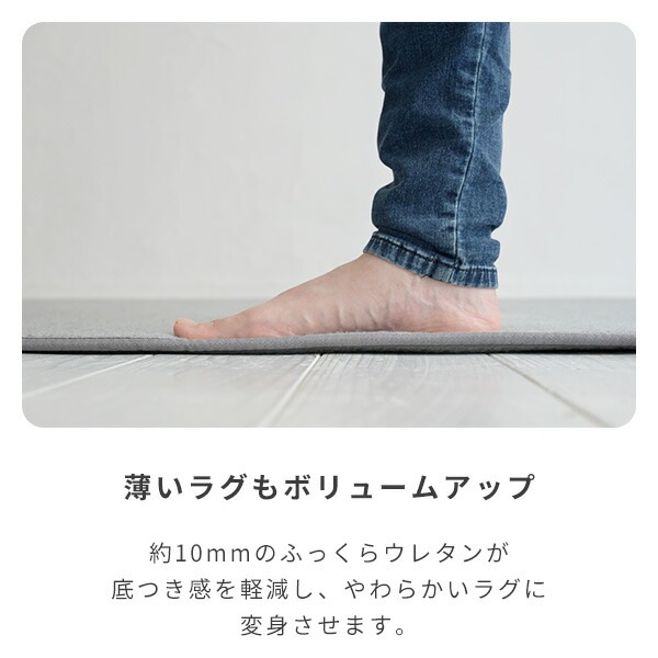 防音マット ラグ カーペット アンダーラグ ゆかもふ 10mm厚 2畳 170×170cm 滑り止め 防音 洗える 防音等級1級 ホットカーペット対応 下敷き すべり止め 床暖房対応 ゆかモフ 防音マット ラグ カーペット アンダーラグ ゆかもふ 10mm厚 2畳 170×170cm 滑り止め 防音 洗える 防音等級1級 ホットカーペット対応 下敷き すべり止め 床暖房対応 ゆかモフ