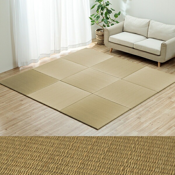 置き畳 国産 い草 簡単 和室 ベビー キッズ プレイマット フロアマット 約82x82cm 単品 置き畳 国産 い草 簡単 和室 ベビー キッズ プレイマット フロアマット 約82x82cm 単品