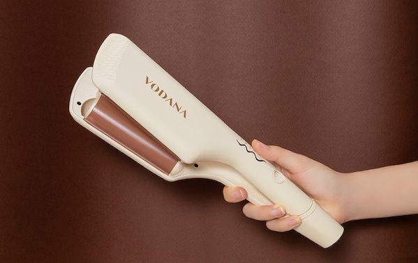 VODANA トリプルフローウェーブアイロン32mmティラミスブラウン 【公式