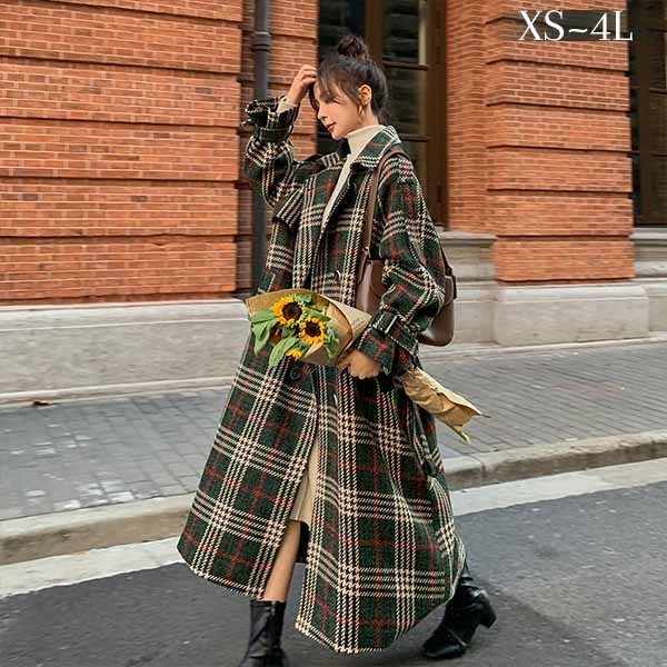 チェスターコート チェック柄 レディース ロングコート コクーンコート 小さいサイズ 大きいサイズ ロングチェスターコート 超ロング アウター 秋 冬 冬服 オーバーサイズ カジュアル 暖かい 大人可 チェスターコート チェック柄 レディース ロングコート コクーンコート 小さいサイズ 大きいサイズ ロングチェスターコート 超ロング アウター 秋 冬 冬服 オーバーサイズ カジュアル 暖かい 大人可