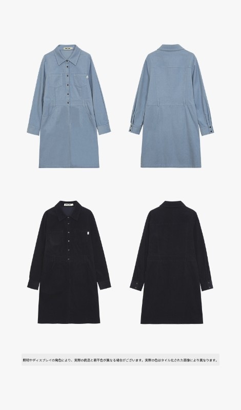 オモント エッグタルト コーデュロイ ワークウェア ドレス レディース 冬物 新作 レトロ ミディアム丈 シャツ スカート オモント エッグタルト コーデュロイ ワークウェア ドレス レディース 冬物 新作 レトロ ミディアム丈 シャツ スカート