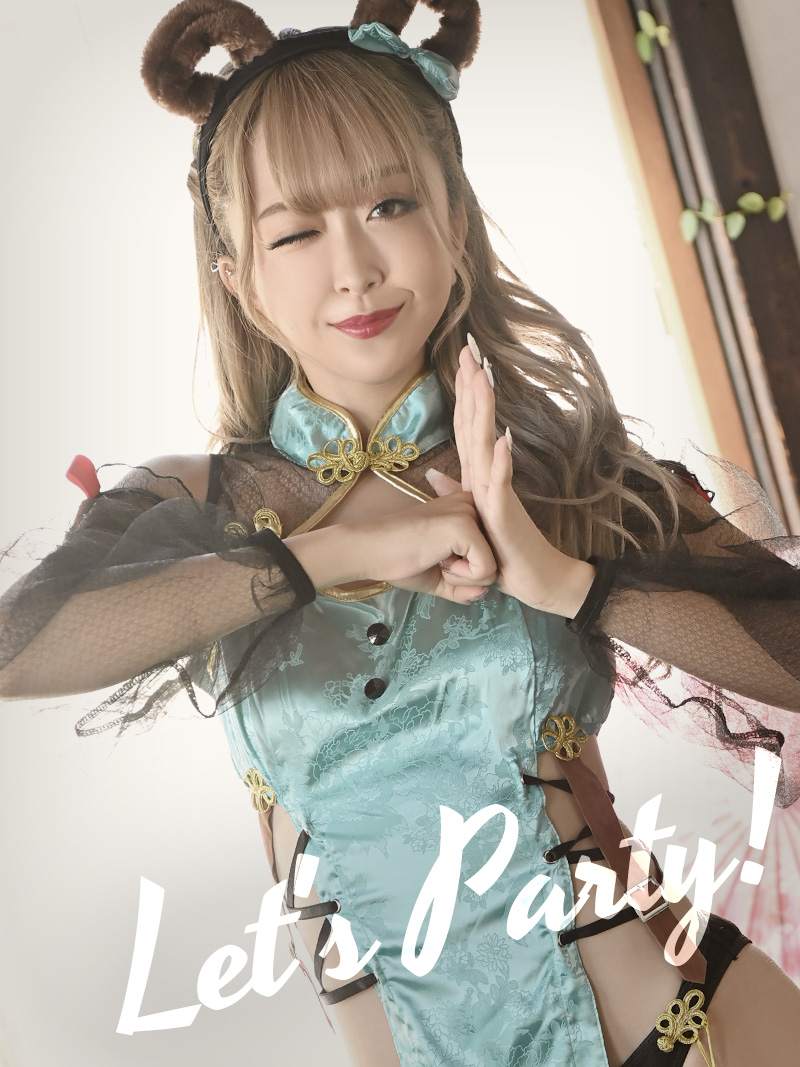 チャイナ コスプレ ハロウィン カンフー風 セクシー えろかわ おそろい セクシーチャイナ 袖付き おばけ Ryuyu