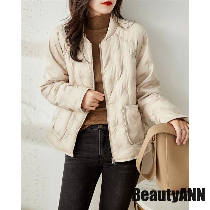 新生活 ダウンジャケット レディース ダウンコート ショート丈 無地 カジュアル 軽量 薄手 秋冬 スリム 着痩せ 上品 おしゃれ ファション 女性着 プレゼント ギフト
