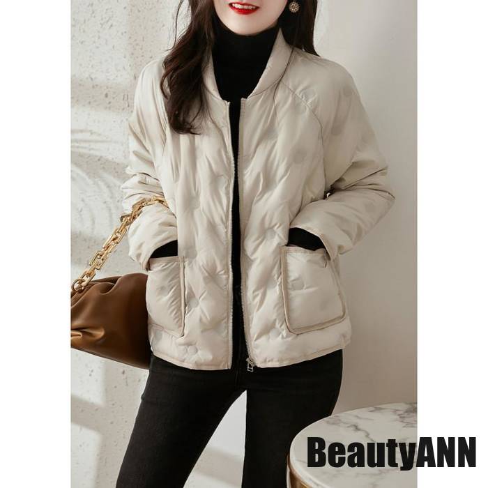 新生活 ダウンジャケット レディース ダウンコート ショート丈 無地 カジュアル 軽量 薄手 秋冬 スリム 着痩せ 上品 おしゃれ ファション 女性着 プレゼント ギフト