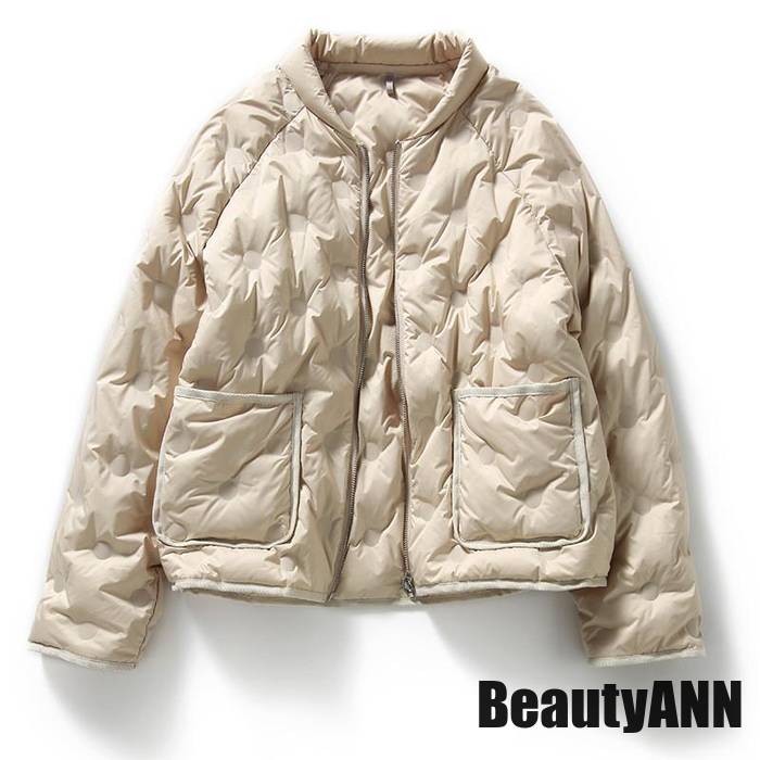 新生活 ダウンジャケット レディース ダウンコート ショート丈 無地 カジュアル 軽量 薄手 秋冬 スリム 着痩せ 上品 おしゃれ ファション 女性着 プレゼント ギフト