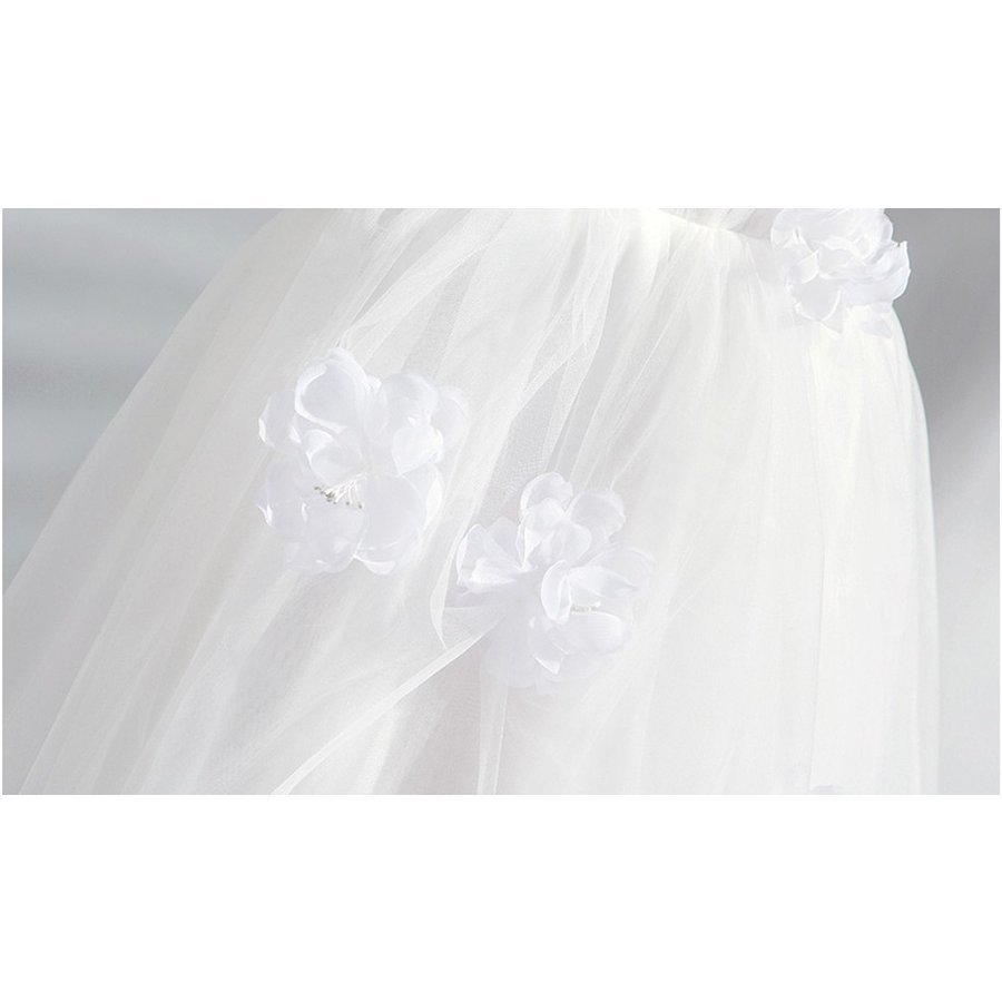 ウエディングドレス パーティードレス カラードレス 肩出し オフショルダー ベルト ロング丈 結婚式
