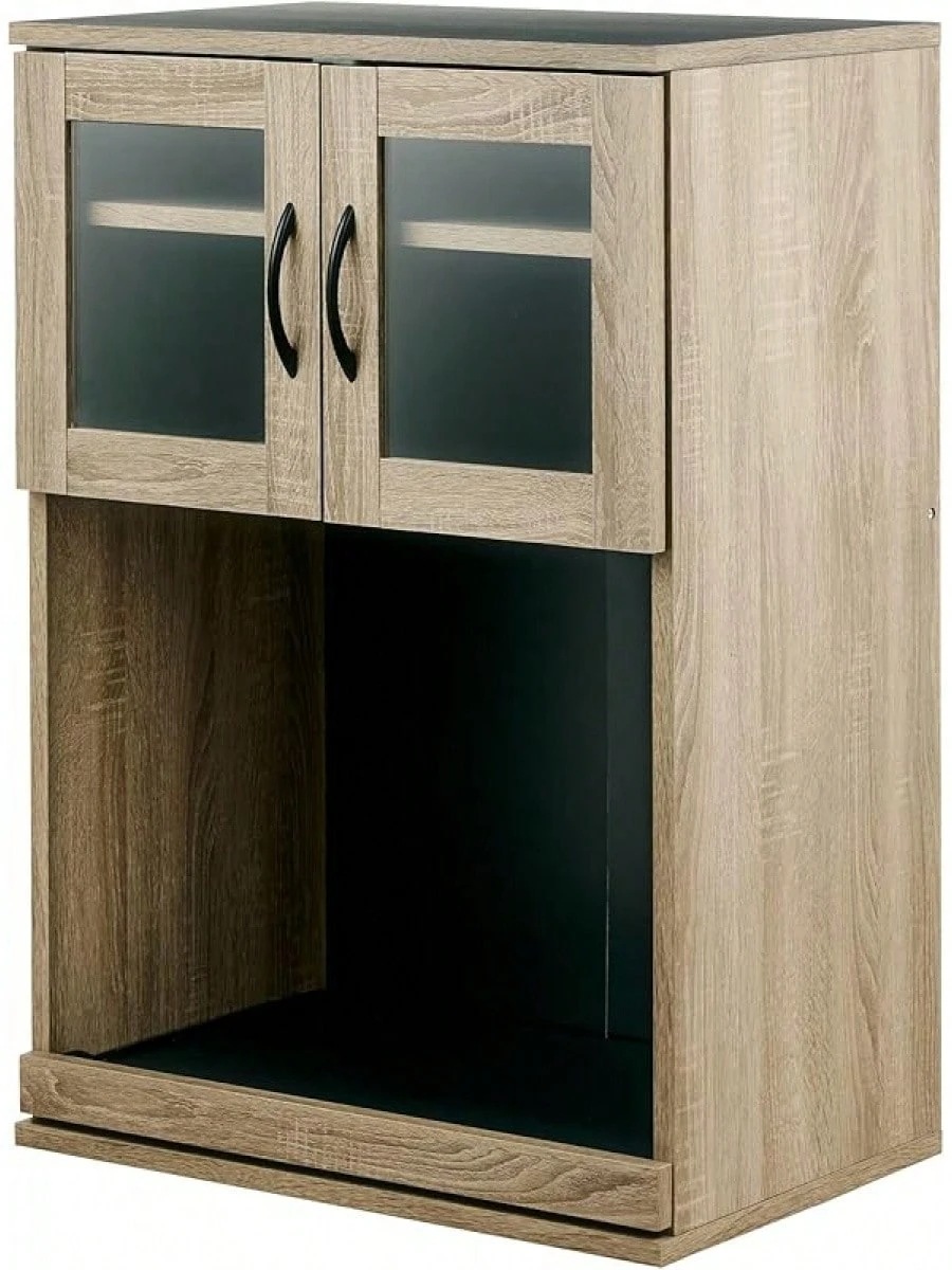 キッチン収納 幅60 食器棚 ロータイプ コンパクト 調味料 フラップ扉 (C フラップ扉)