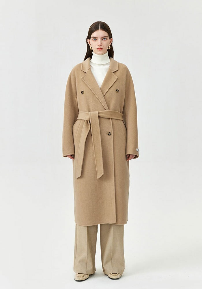 コート ウールコート レディース ロング チェスターコート ウール100％ ロングコート アウター 冬服 韓国ファッション 春 秋 冬 防寒 保温 厚手 暖かい 大きいサイズ きれいめ 細身 高品質