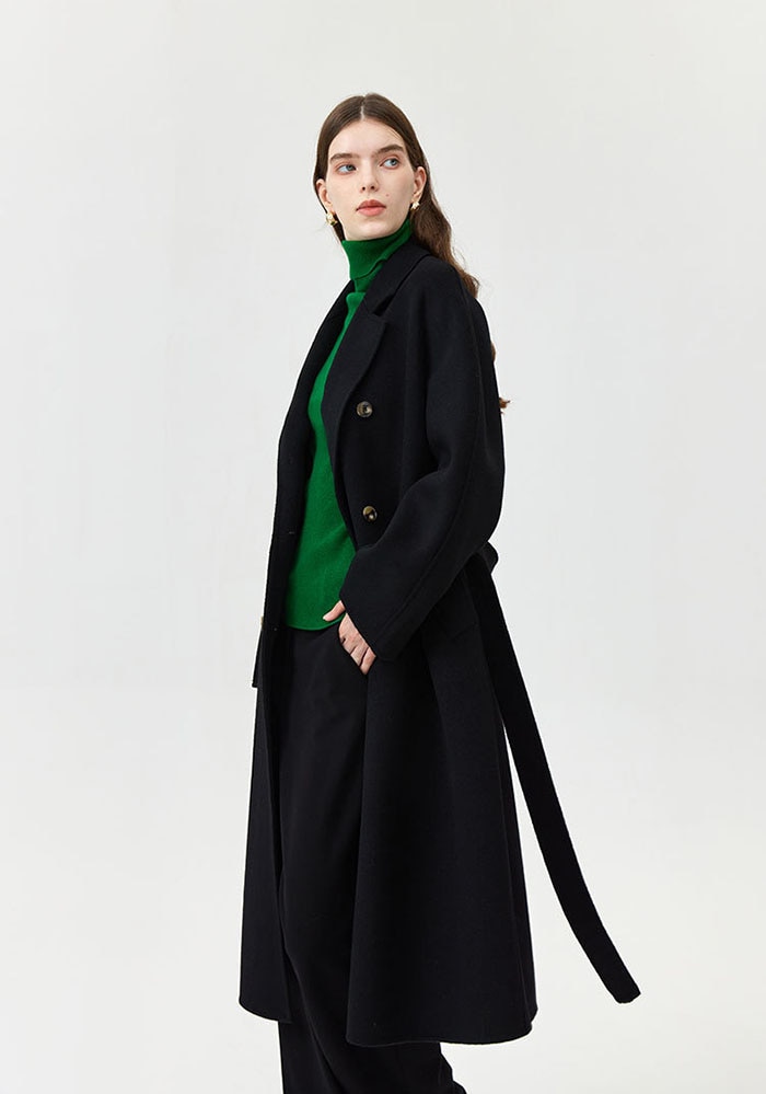 コート ウールコート レディース ロング チェスターコート ウール100％ ロングコート アウター 冬服 韓国ファッション 春 秋 冬 防寒 保温 厚手 暖かい 大きいサイズ きれいめ 細身 高品質