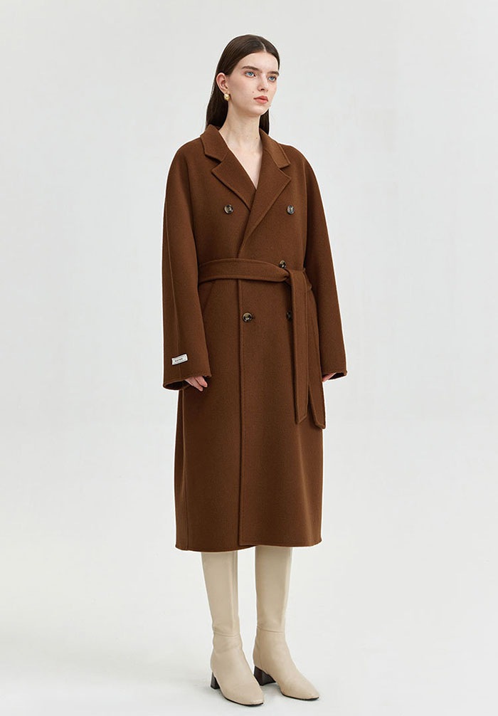 コート ウールコート レディース ロング チェスターコート ウール100％ ロングコート アウター 冬服 韓国ファッション 春 秋 冬 防寒 保温 厚手 暖かい 大きいサイズ きれいめ 細身 高品質