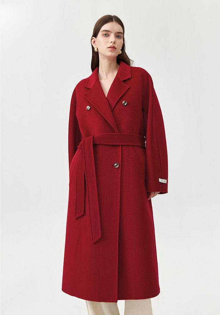 コート ウールコート レディース ロング チェスターコート ウール100％ ロングコート アウター 冬服 韓国ファッション 春 秋 冬 防寒 保温 厚手 暖かい 大きいサイズ きれいめ 細身 高品質