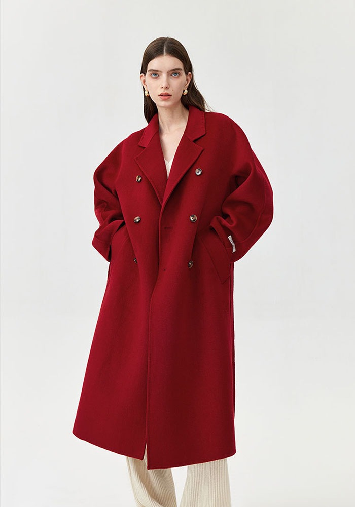 コート ウールコート レディース ロング チェスターコート ウール100％ ロングコート アウター 冬服 韓国ファッション 春 秋 冬 防寒 保温 厚手 暖かい 大きいサイズ きれいめ 細身 高品質