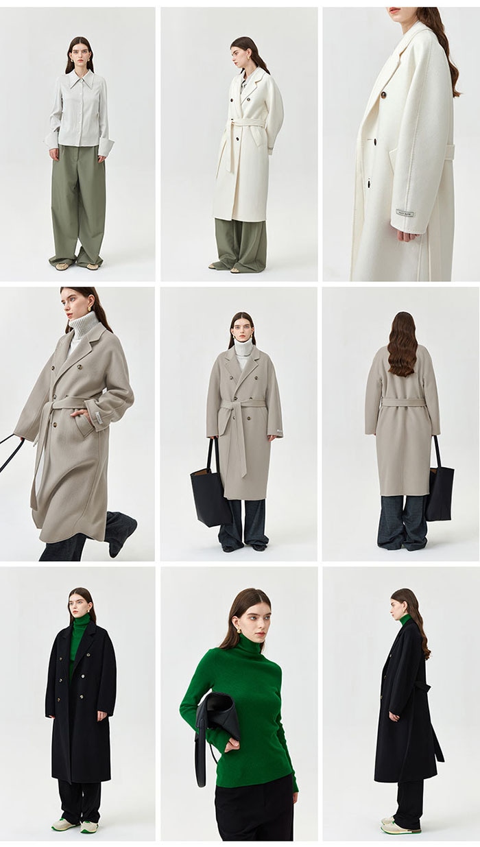 コート ウールコート レディース ロング チェスターコート ウール100％ ロングコート アウター 冬服 韓国ファッション 春 秋 冬 防寒 保温 厚手 暖かい 大きいサイズ きれいめ 細身 高品質