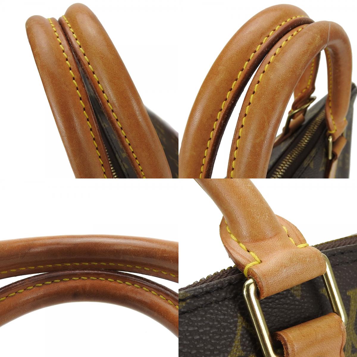 中古 ハンドバッグ アルマ 旧型 M51130 モノグラムキャンバス ブラウン ゴールド金具 定番 人気 普段使い レディース 女性