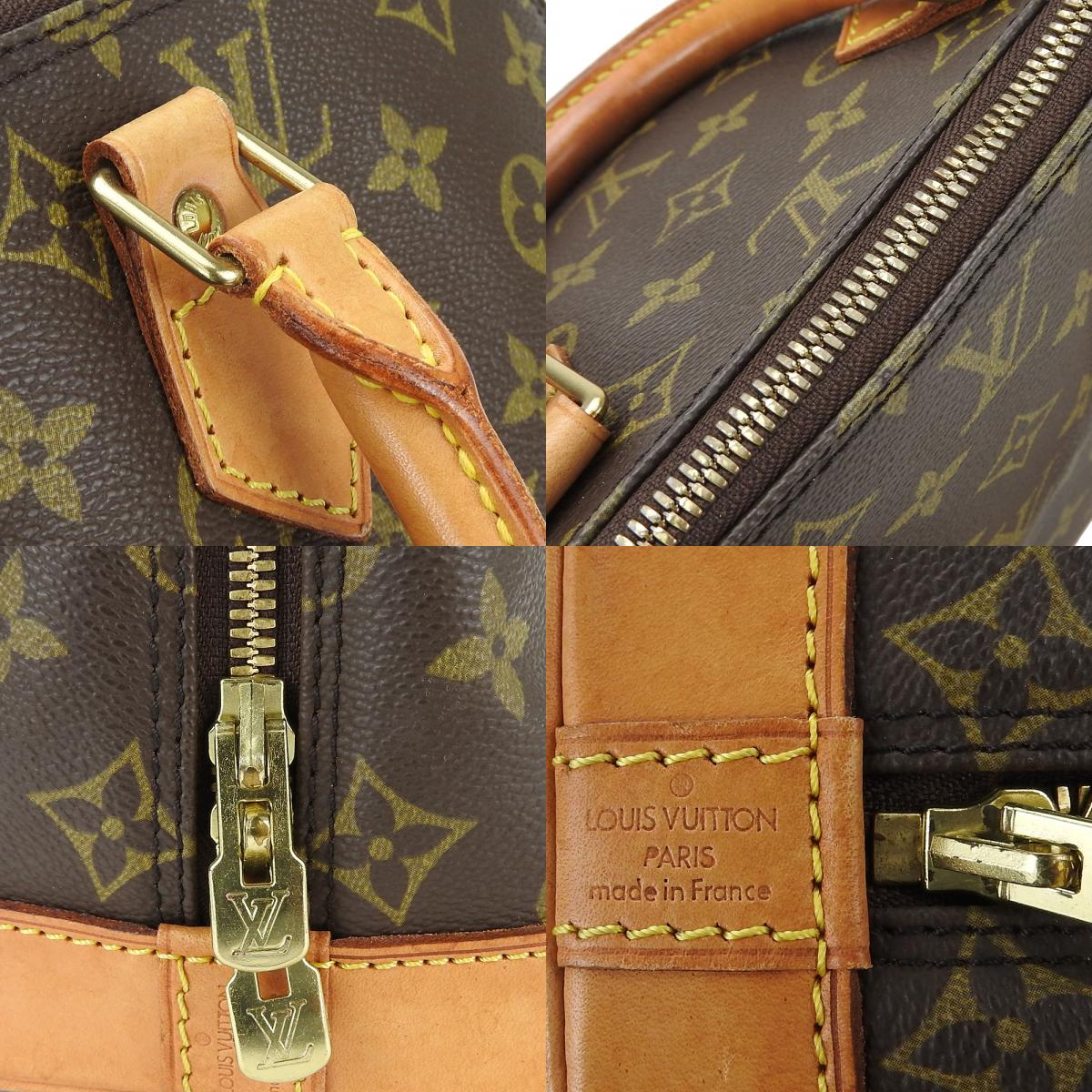 中古 ハンドバッグ アルマ 旧型 M51130 モノグラムキャンバス ブラウン ゴールド金具 定番 人気 普段使い レディース 女性