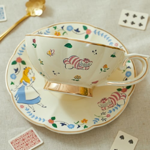 Qoo10] [正品]ディズニー アリス 陶磁器 スタ