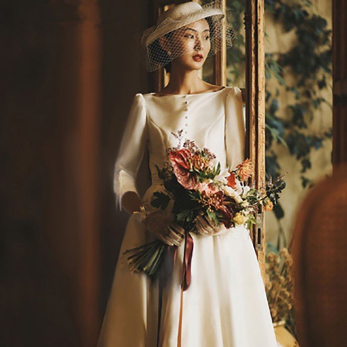 エンパイアライン ウエディングドレス 二次会 花嫁ドレス フォーマル 高品質 ロングドレス 演奏会 エンパイアライン ウエディングドレス 二次会 花嫁ドレス フォーマル 高品質 ロングドレス 演奏会