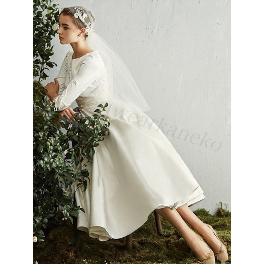 エンパイアライン ウエディングドレス 二次会 花嫁ドレス フォーマル 高品質 ロングドレス 演奏会 エンパイアライン ウエディングドレス 二次会 花嫁ドレス フォーマル 高品質 ロングドレス 演奏会