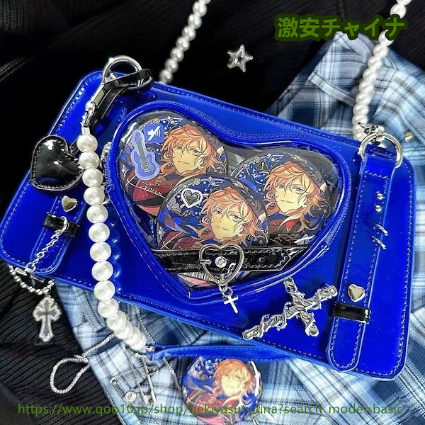 Qoo10] 痛バッグ 痛バ ハート ショルダーバッグ