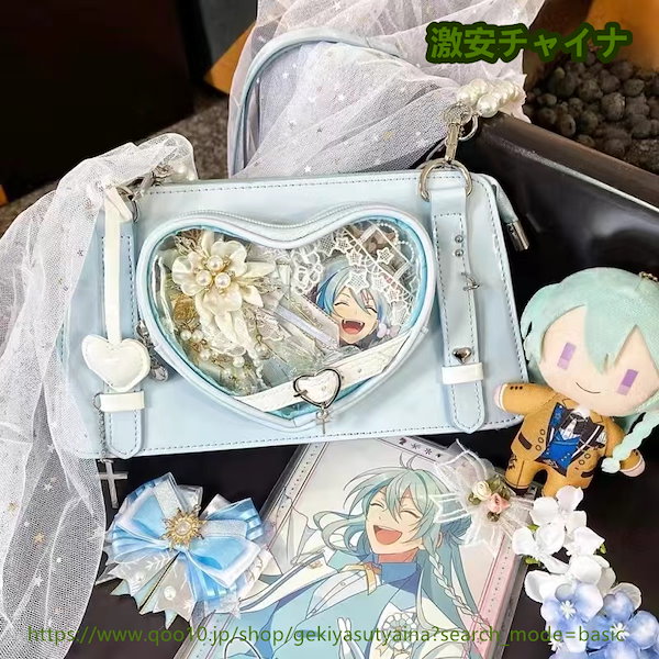 Qoo10] 痛バッグ 痛バ ハート ショルダーバッグ