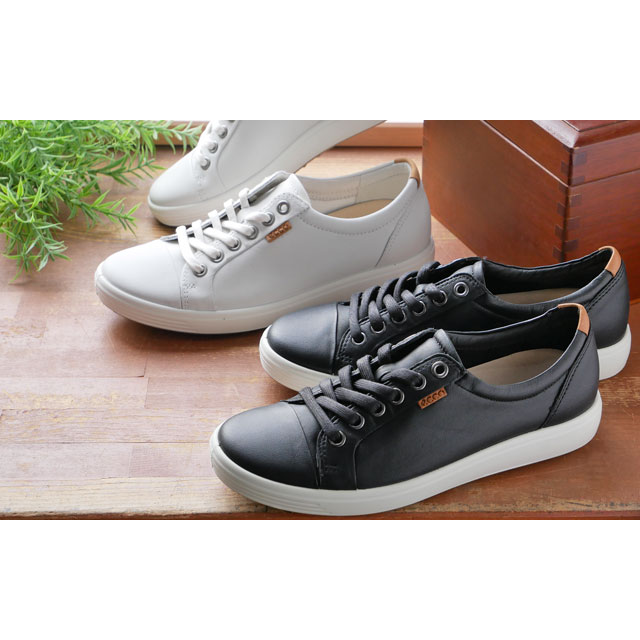 エコー（ecco）（レディース）カジュアルシューズ ソフト 2.0 20650302386 エコー ecco レディース スニーカー ソフト 7 W ローカット カジュアル