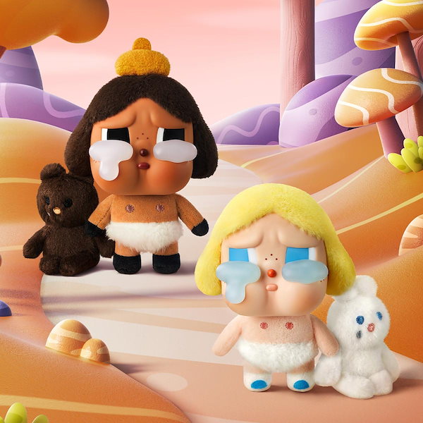 正規品　CRY BABY CRYING AGAIN LABUBU POPMART Qoo10] LABUBU 公式正規品POP MART CRYBAB
