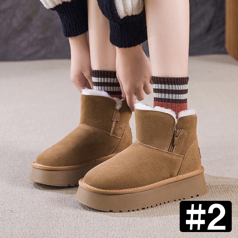 VMT44 韓国 ブーツ 牛革+ウール スノーブーツ ショートブーツ 長靴 ムートンブーツ 厚くて暖かい 本革 裏起毛 ブーツ レディース 冬のブーツ 靴 厚底ブーツ 冬 韓国ファッション シューズ VMT44 韓国 ブーツ 牛革+ウール スノーブーツ ショートブーツ 長靴 ムートンブーツ 厚くて暖かい 本革 裏起毛 ブーツ レディース 冬のブーツ 靴 厚底ブーツ 冬 韓国ファッション シューズ