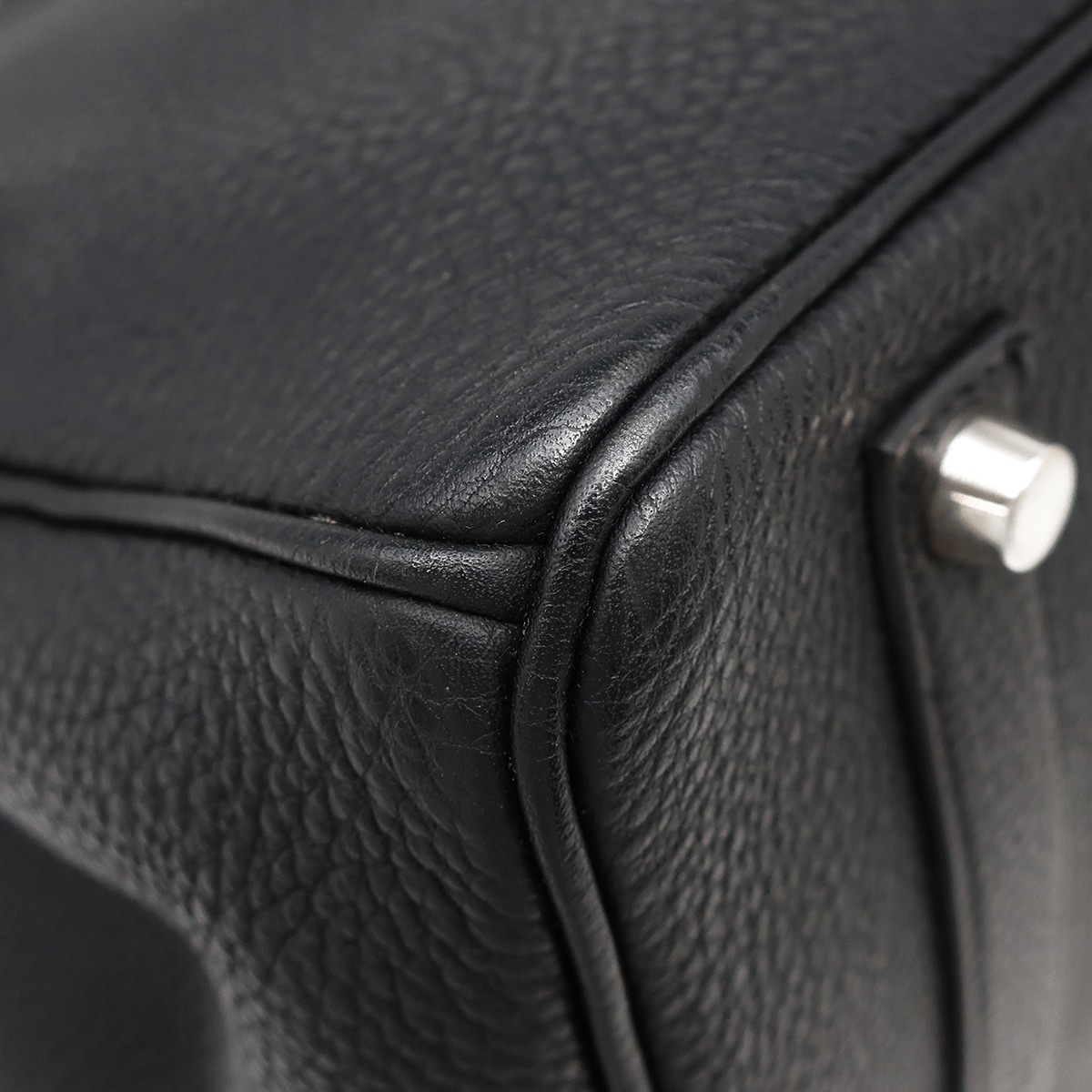 エルメス HERMES ハンドバッグ バーキン35 トゴ ブラック シルバー金具 黒 G刻印 【保存袋】【中古】