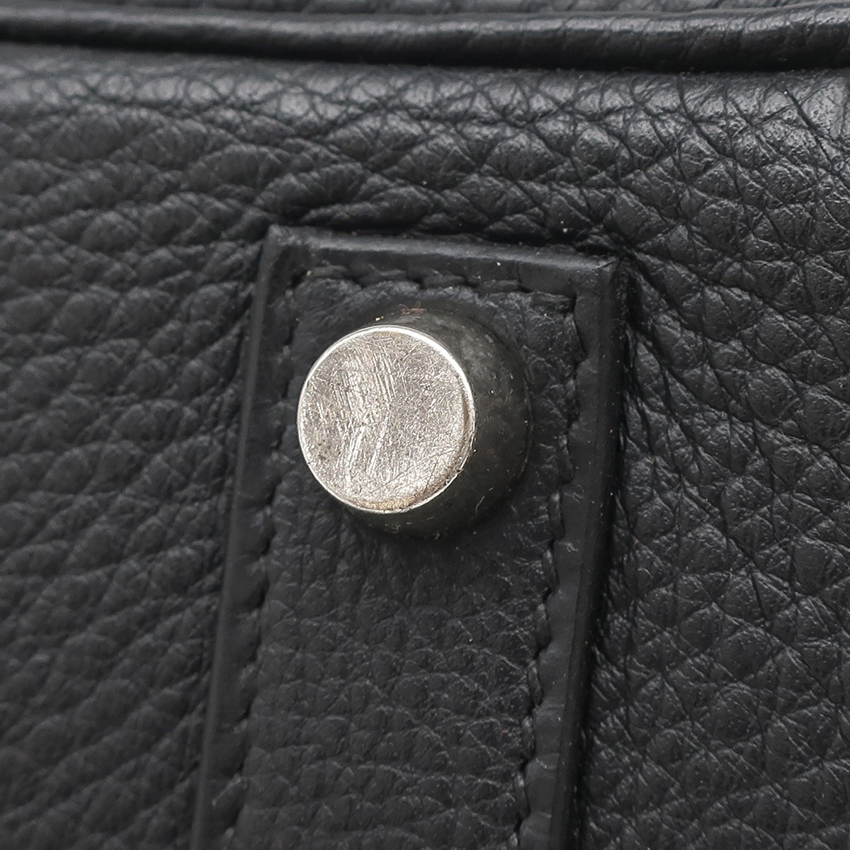 エルメス HERMES ハンドバッグ バーキン35 トゴ ブラック シルバー金具 黒 G刻印 【保存袋】【中古】