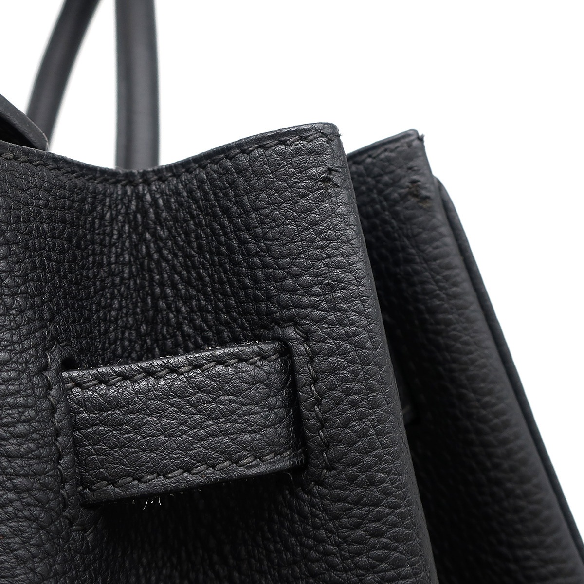 エルメス HERMES ハンドバッグ バーキン35 トゴ ブラック シルバー金具 黒 G刻印 【保存袋】【中古】