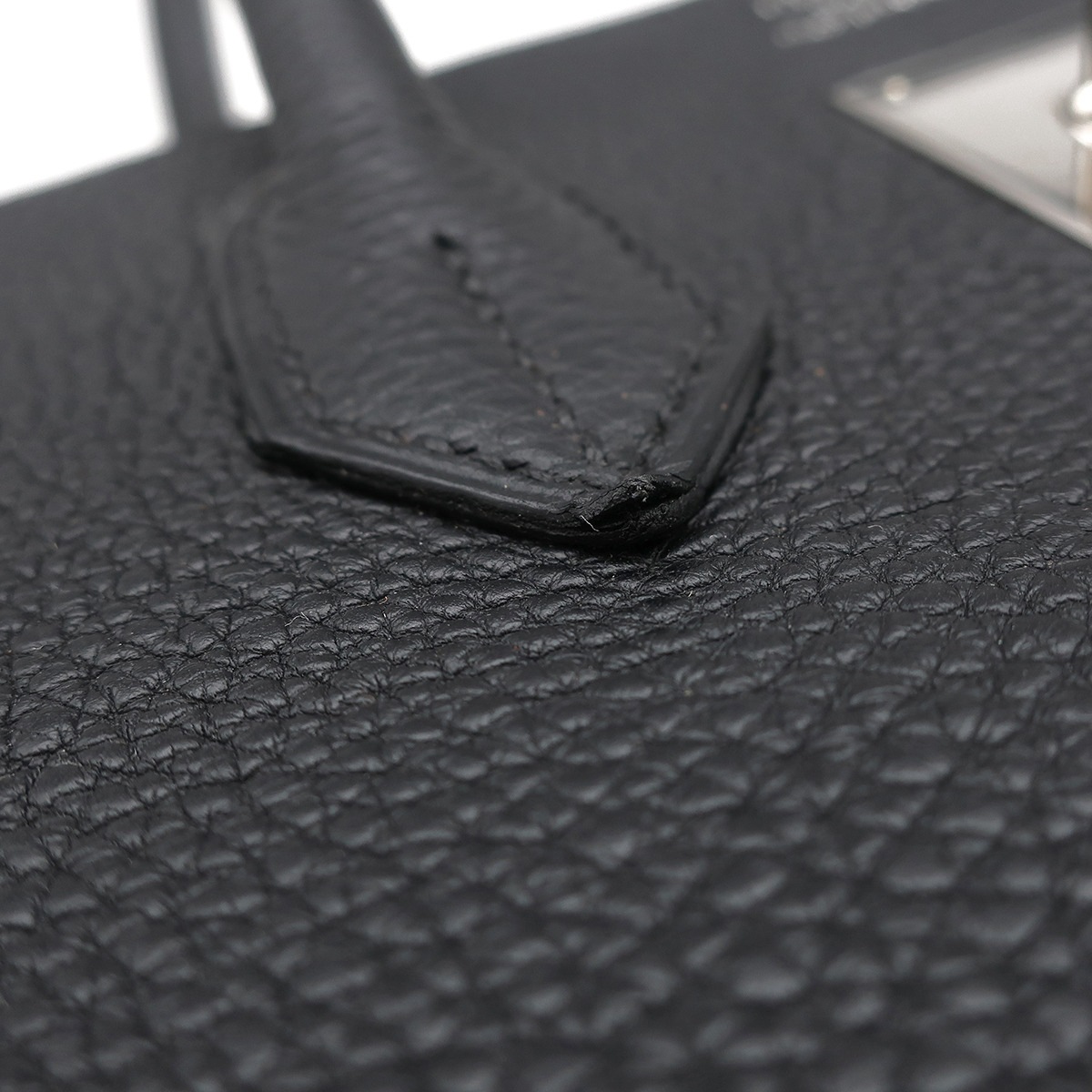 エルメス HERMES ハンドバッグ バーキン35 トゴ ブラック シルバー金具 黒 G刻印 【保存袋】【中古】