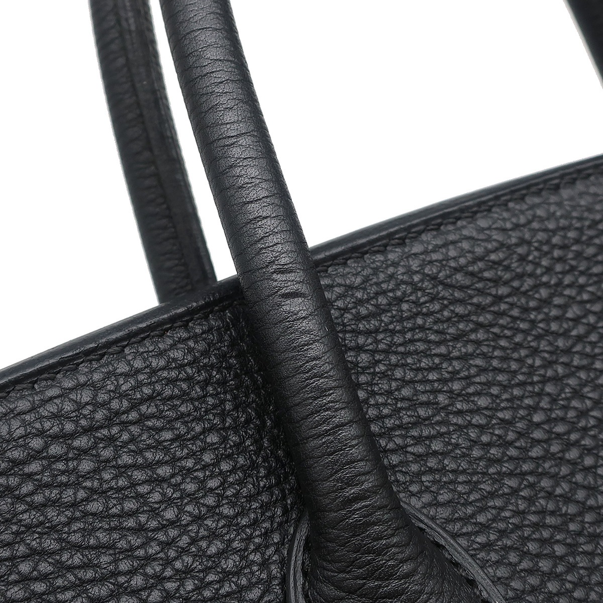 エルメス HERMES ハンドバッグ バーキン35 トゴ ブラック シルバー金具 黒 G刻印 【保存袋】【中古】