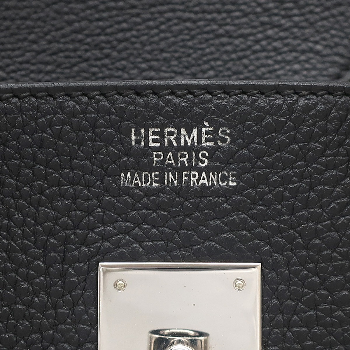 エルメス HERMES ハンドバッグ バーキン35 トゴ ブラック シルバー金具 黒 G刻印 【保存袋】【中古】