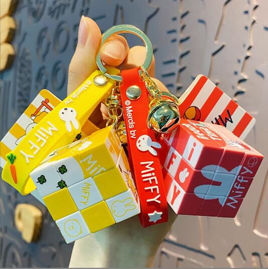 Qoo10] 純miffyルービックキューブキーホルダ