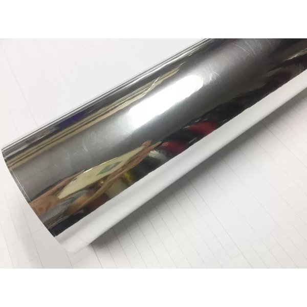 シルバークロームミラー用 フレキシブル ビニール包装シート 10/20/30x152cm 高伸縮性 カーステッカーフィルム ロール 品
