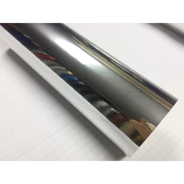 シルバークロームミラー用 フレキシブル ビニール包装シート 10/20/30x152cm 高伸縮性 カーステッカーフィルム ロール 品