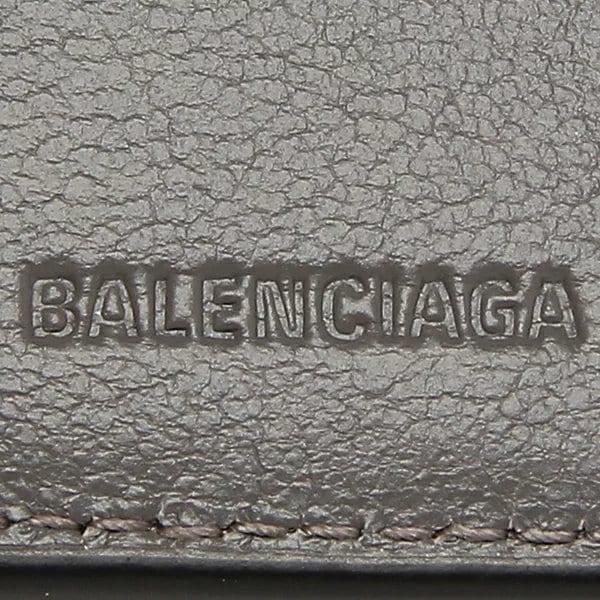 Qoo10] BALENCIAGA 三つ折り財布 ネオ ミニ財布 グレー レ