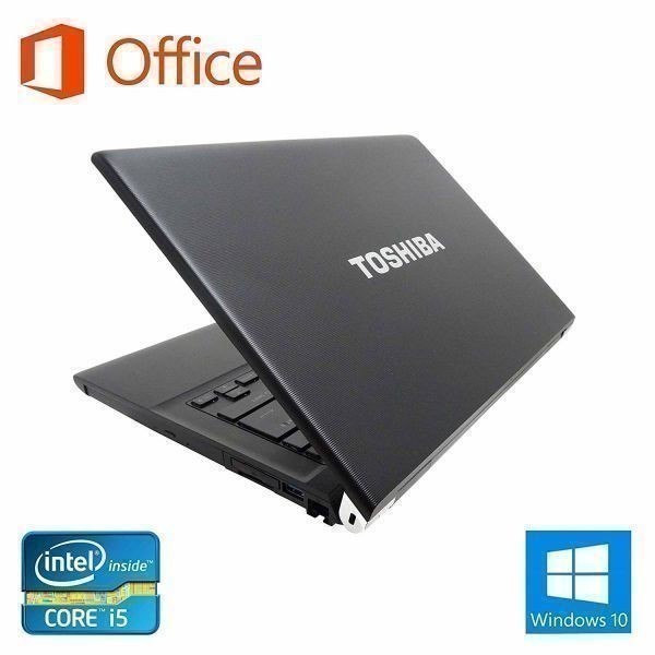 快速 TOSHIBA R741 東芝 Windows10 PC 新品メモリー:8GB 新品HDD:1