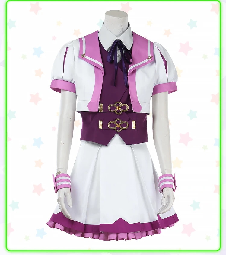 ウマ娘 プリティーダービー 特别周 勝負服 コスプレ衣装 コスチューム 学園祭 イベント 仮装 変装