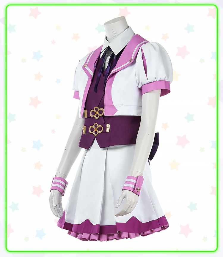 ウマ娘 プリティーダービー 特别周 勝負服 コスプレ衣装 コスチューム 学園祭 イベント 仮装 変装