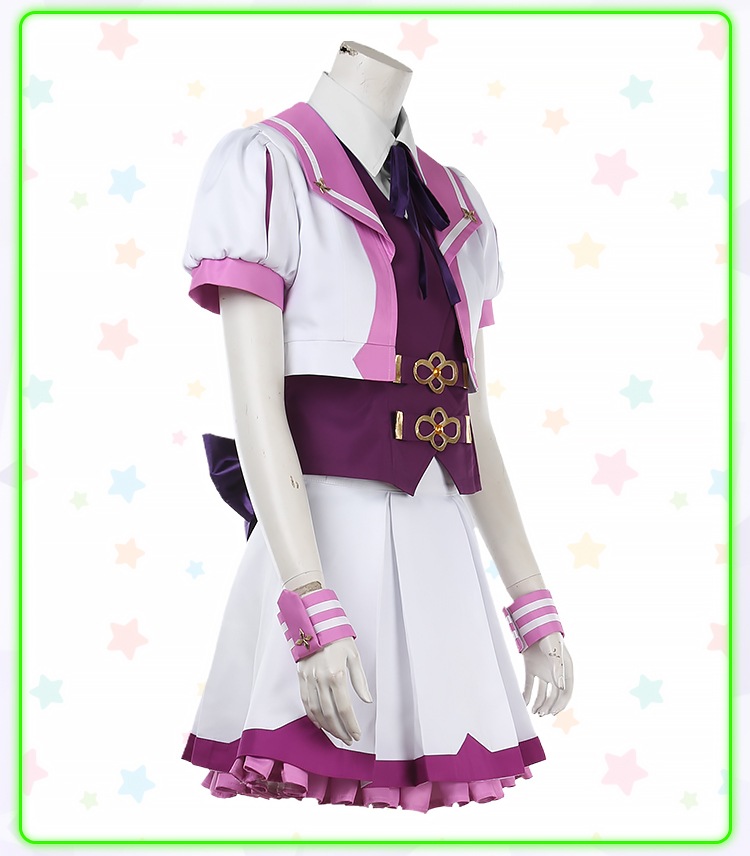 ウマ娘 プリティーダービー 特别周 勝負服 コスプレ衣装 コスチューム 学園祭 イベント 仮装 変装