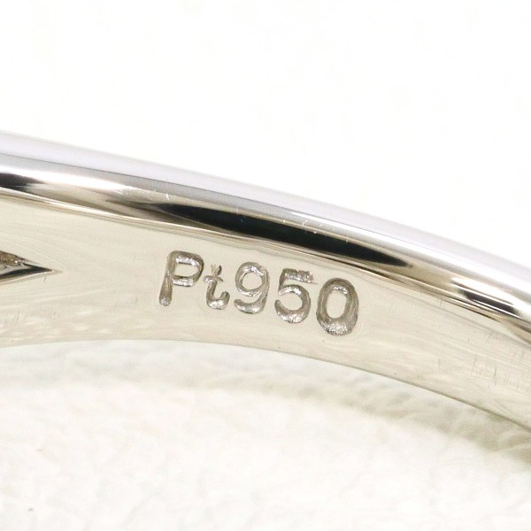 PT950 リング 9.5号 ダイヤ 0.27 中古 PT950 リング 9.5号 ダイヤ 0.27 中古