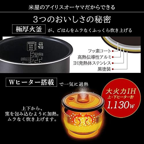 Qoo10] アイリスオーヤマ アイリスオーヤマ 炊飯器 5.5合 IH