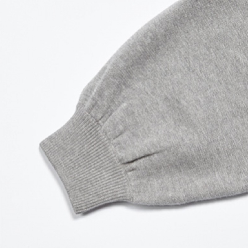 [ハンテン] ハンテンティーンズガールズジャカードボリュームスリーブニット_055 (14510-140-202-37)