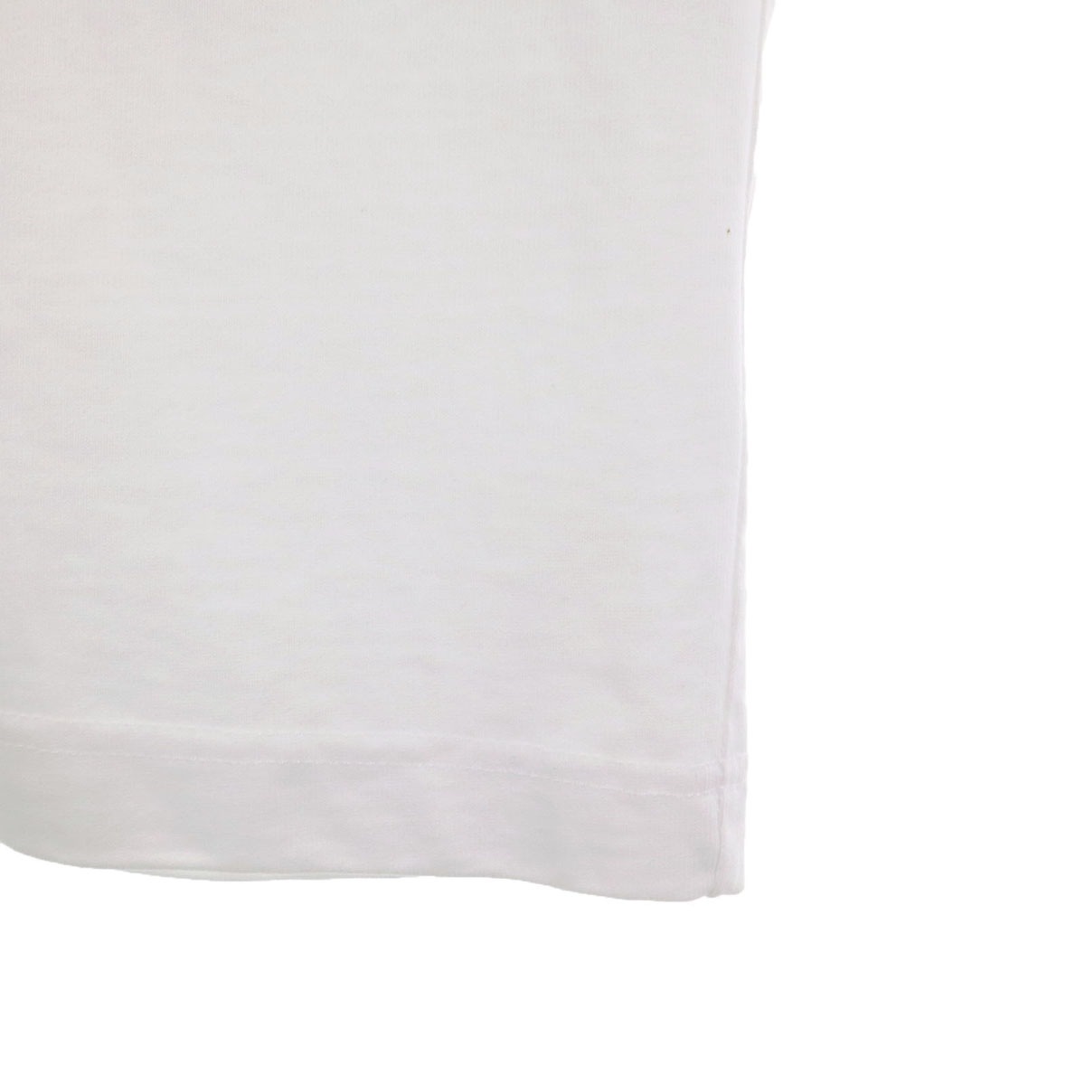 長袖 ハーフジップ Tシャツ S 白 ロンT メンズ 古着 長袖 ハーフジップ Tシャツ S 白 ロンT メンズ 古着