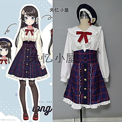 大空スバル コスプレ衣装+ウィッグ 仮装 ハロウィーン ハロウィン 文化祭 大空スバル コスプレ衣装+ウィッグ 仮装 ハロウィーン ハロウィン 文化祭