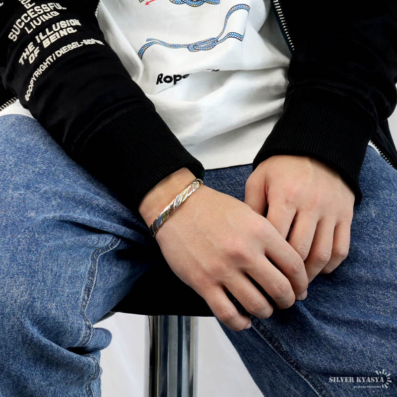 磁気 ３色バングル [b560]